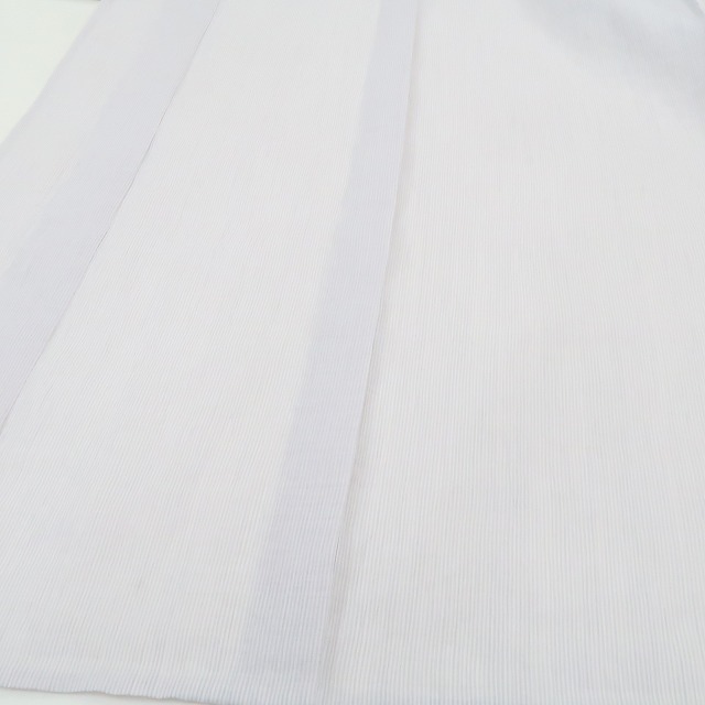 ゆめsaku2 新品 麻 縦縞 洗える夏着物 トールサイズ“羽衣のような雰囲気で届けるひとクラス上の粋”近江縮 3453