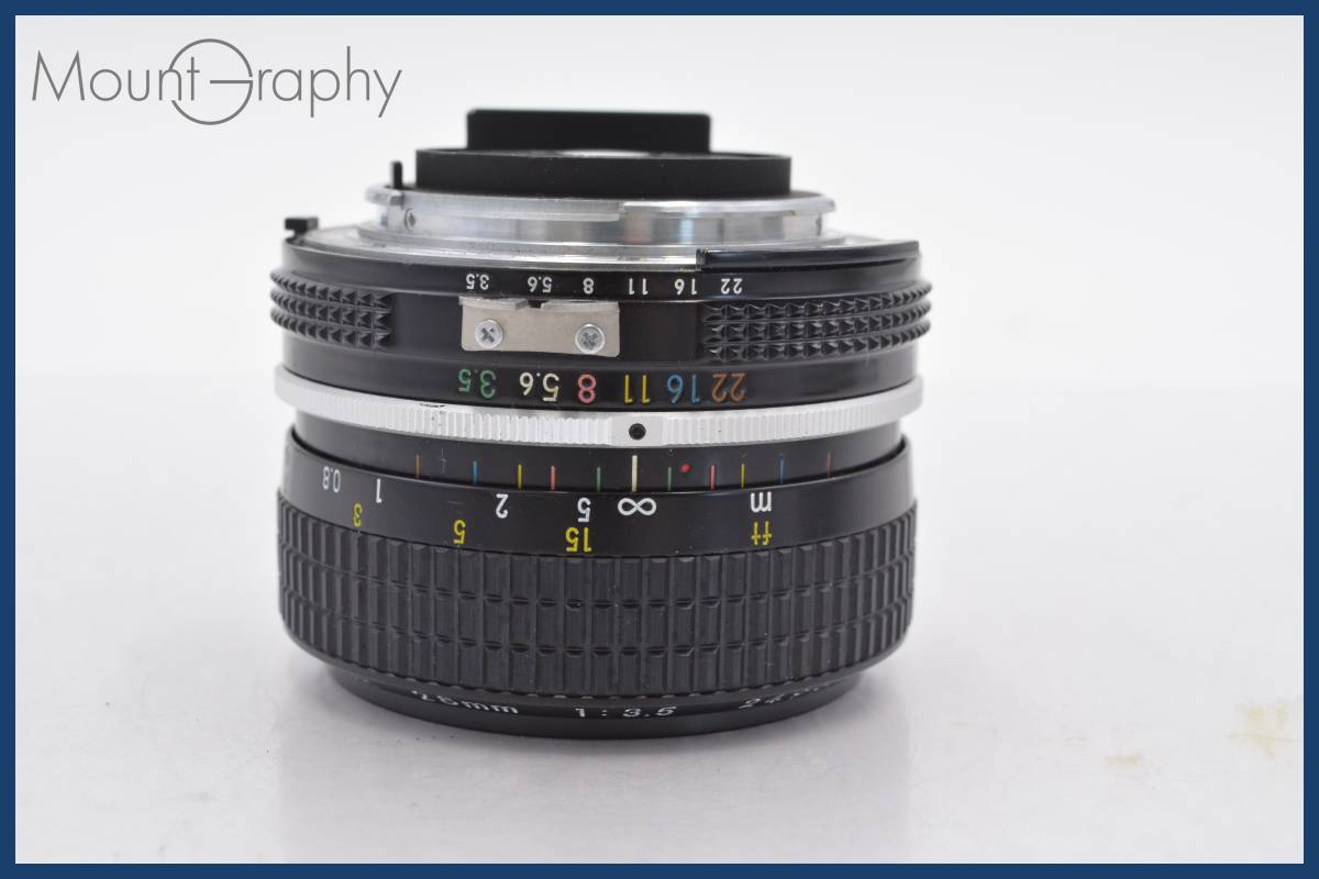 ★特別特価★ ニコン Nikon NIKKOR 28mm F3.5 Ai改 レンズフィルター付 #tk2178の画像2