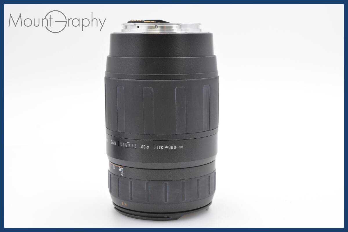 ★実用美品★ タムロン TAMRON AF 70-300mm F4-5.6 LD TELE-MACRO 前後キャップ&レンズフード付 キヤノンEFマウント(AF) 同梱可 #tk3574_画像3