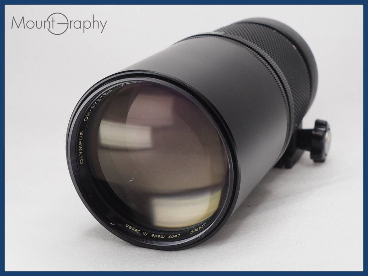 ★良品★ OLYMPUS オリンパス F.ZUIKO AUTO-T 300mm F4.5 ★完動品★同梱可 #i6691_画像1