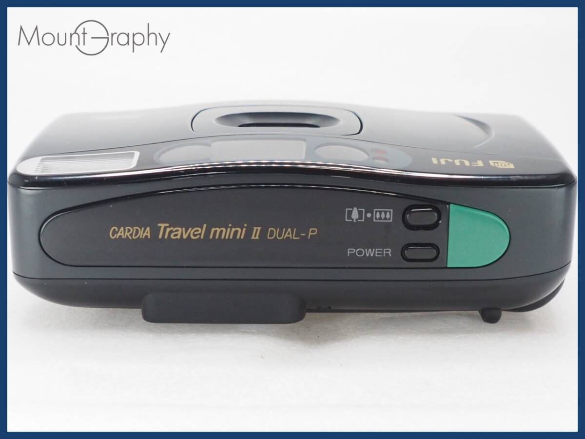 ★良品★ FUJI フジ CARDIA Travel mini II DUAL-P ★完動品★同梱可 #i6995_画像3