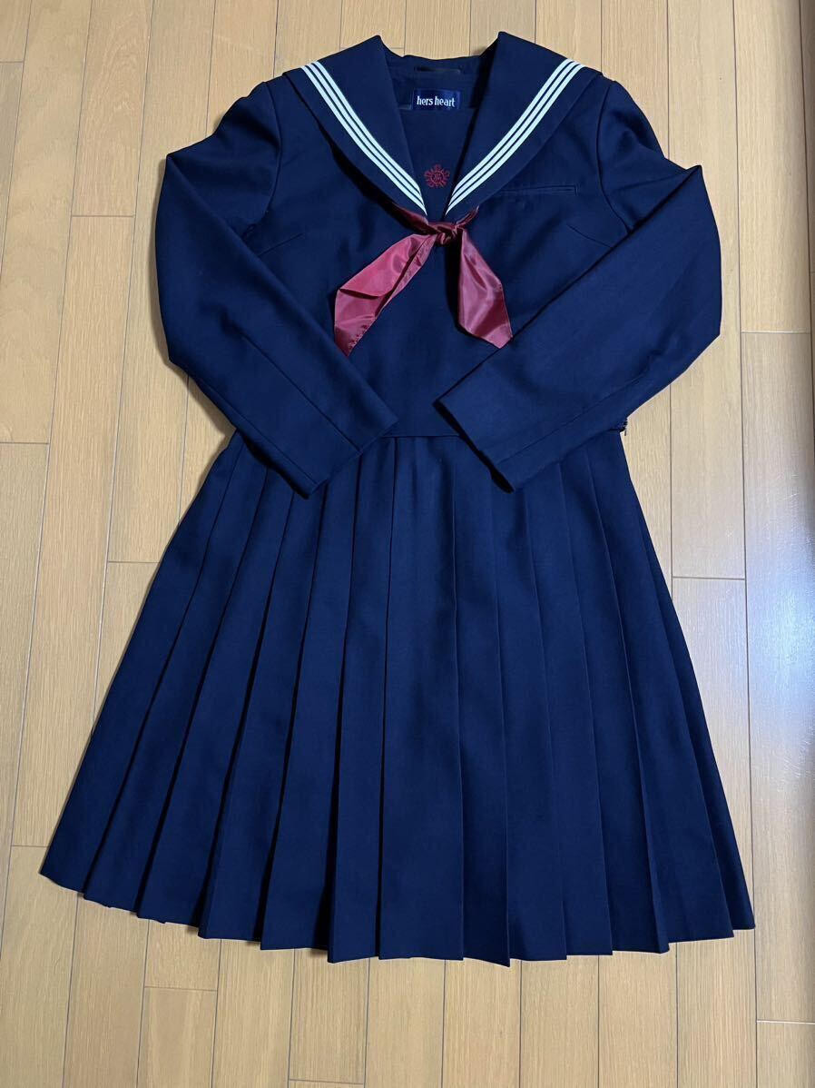 ★コスプレ衣装★熊本 制服 セーラー服 ブレザー 大きめ 冬服 上下セット 玉名_画像1