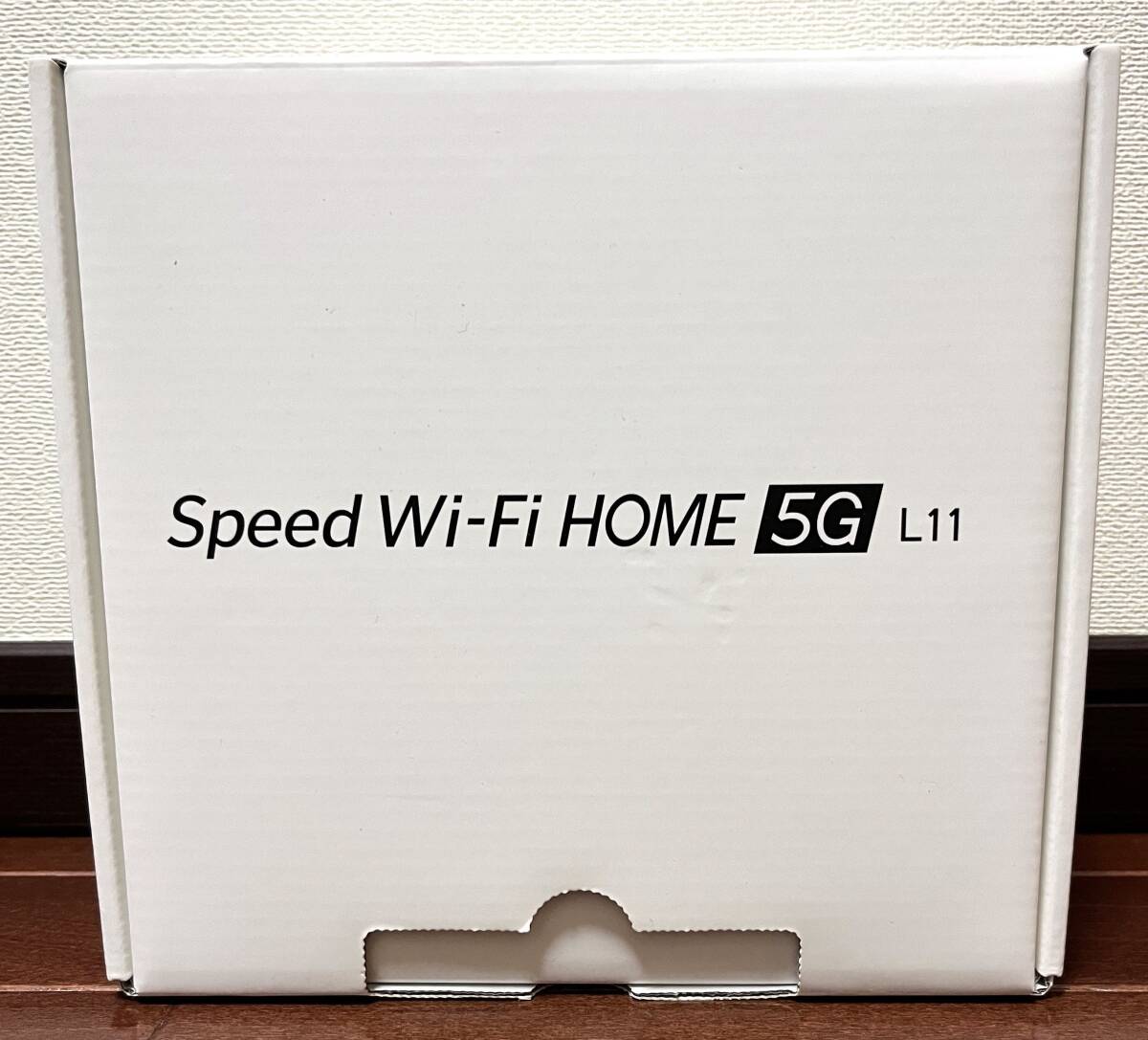 送料無料 UQ Speed Wi-Fi HOME 5G L11 ホワイト  ZTE製の画像1
