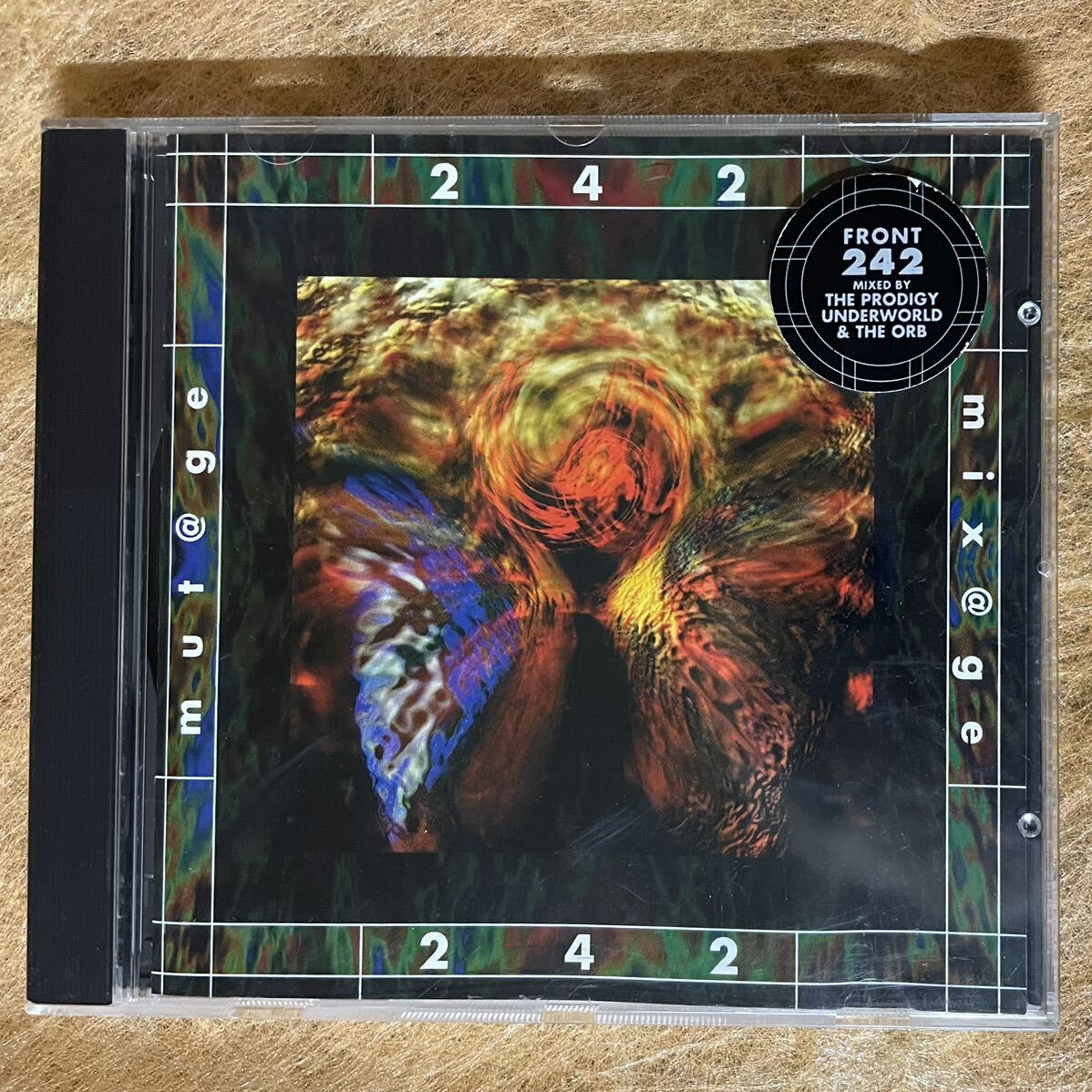 CD!! Front 242 Mut@ge.Mix@ge зарубежная запись Mix By The Orb,The Prodigy, Underworld,(EBM, Industrial, Dub, Techno, Ambient)