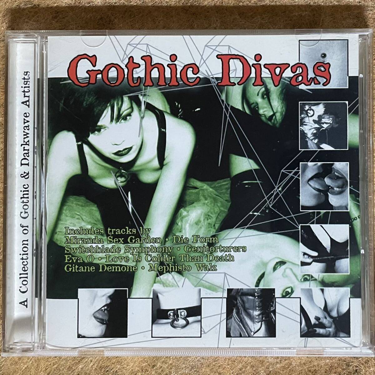 CD!!Gothic Divas(Die Form,Switchblade Symphony,Eva O,Die Laughing,Love Is Colder Than Death,Gitane Demone,Mephisto Walz他)_画像1