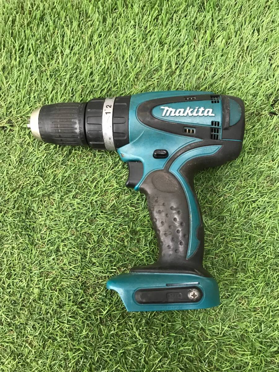 【中古品】makita 14.4V充電式震動ドライバドリル HP440DZ 本体のみ ITPAK144XY00_画像1