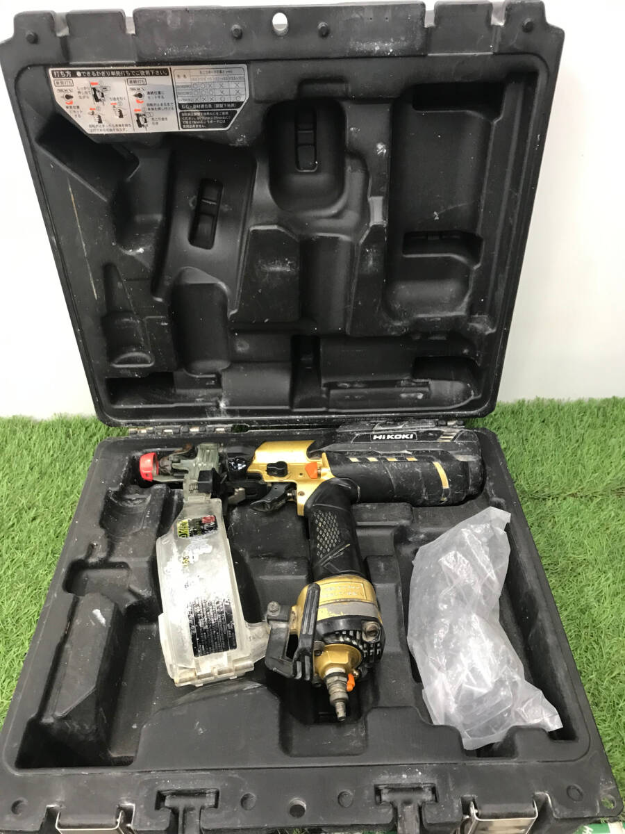 【ジャンク品】HiKOKI(旧日立工機) 41㎜高圧ねじ打機 WF4H3 ITQZ3TAGY37K_画像1