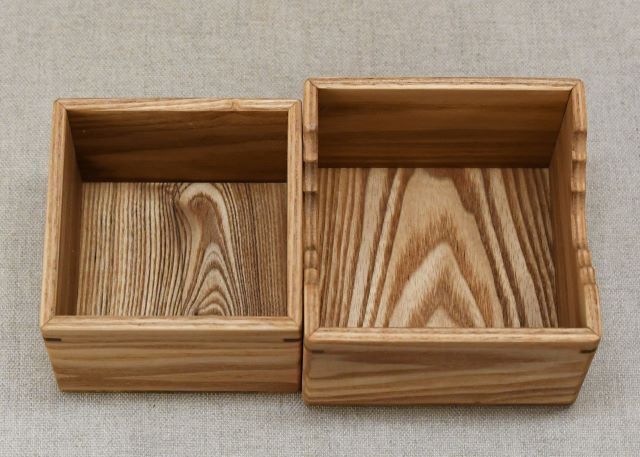  Japanese ash. piece box, four surface .., new goods cosmetics box attaching 