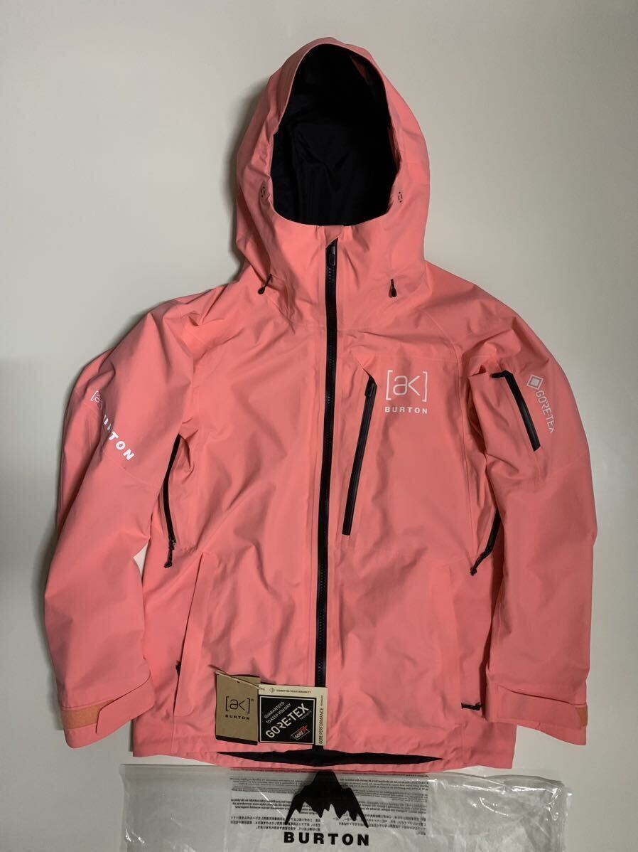 BURTON ak 2023-2024 cyclic JACKET GORE-TEX 2L Reef Pink BURTON ak 2023-2024 cyclic JACKET GORE-TEX 2L Reef Pink