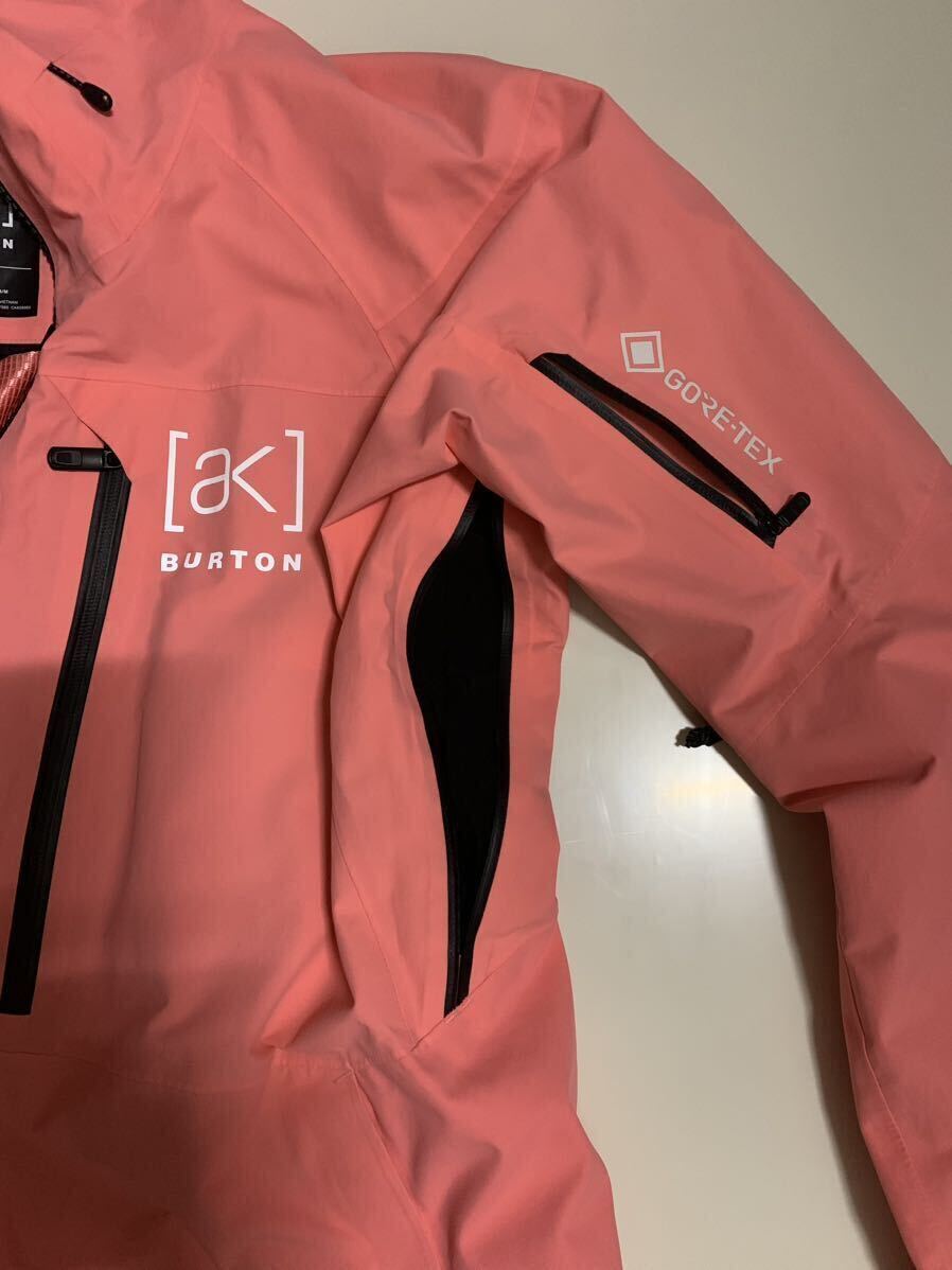 BURTON ak 2023-2024 cyclic JACKET GORE-TEX 2L Reef Pink BURTON ak 2023-2024 cyclic JACKET GORE-TEX 2L Reef Pink