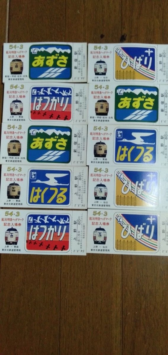 昭和レトロな鉄道メモ帳20個よろしくおねがいします