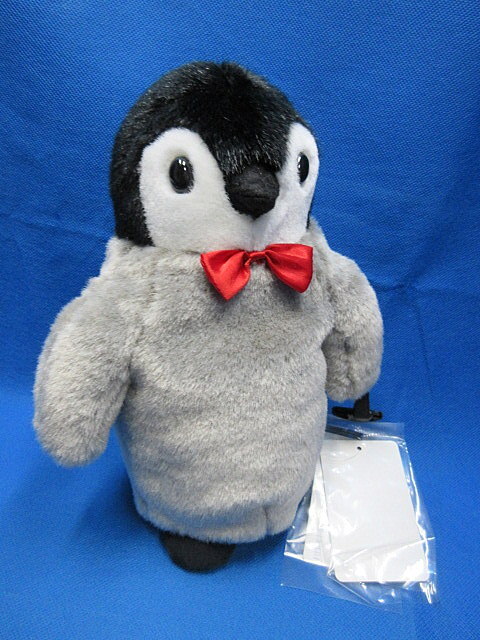 新品 マンシングウェア ペンギン BABY PETE ヘッドカバー MQCSJG30 フェアウェイウッド用 グレー_画像1