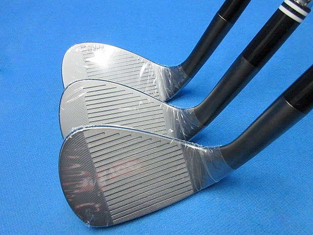 新品3本 クリーブランド RTX ZIPCORE ブラックサテン ウエッジ 48-10MID&52-10MID&56-10MID N.S.PRO950GH (S)の画像3