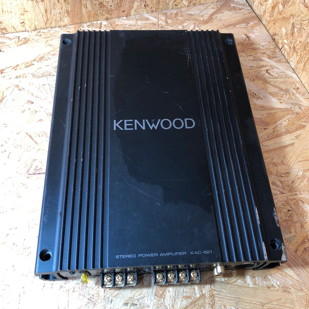KENWOOD ケンウッド パワーアンプ KAC-821 ジャンク品_画像1