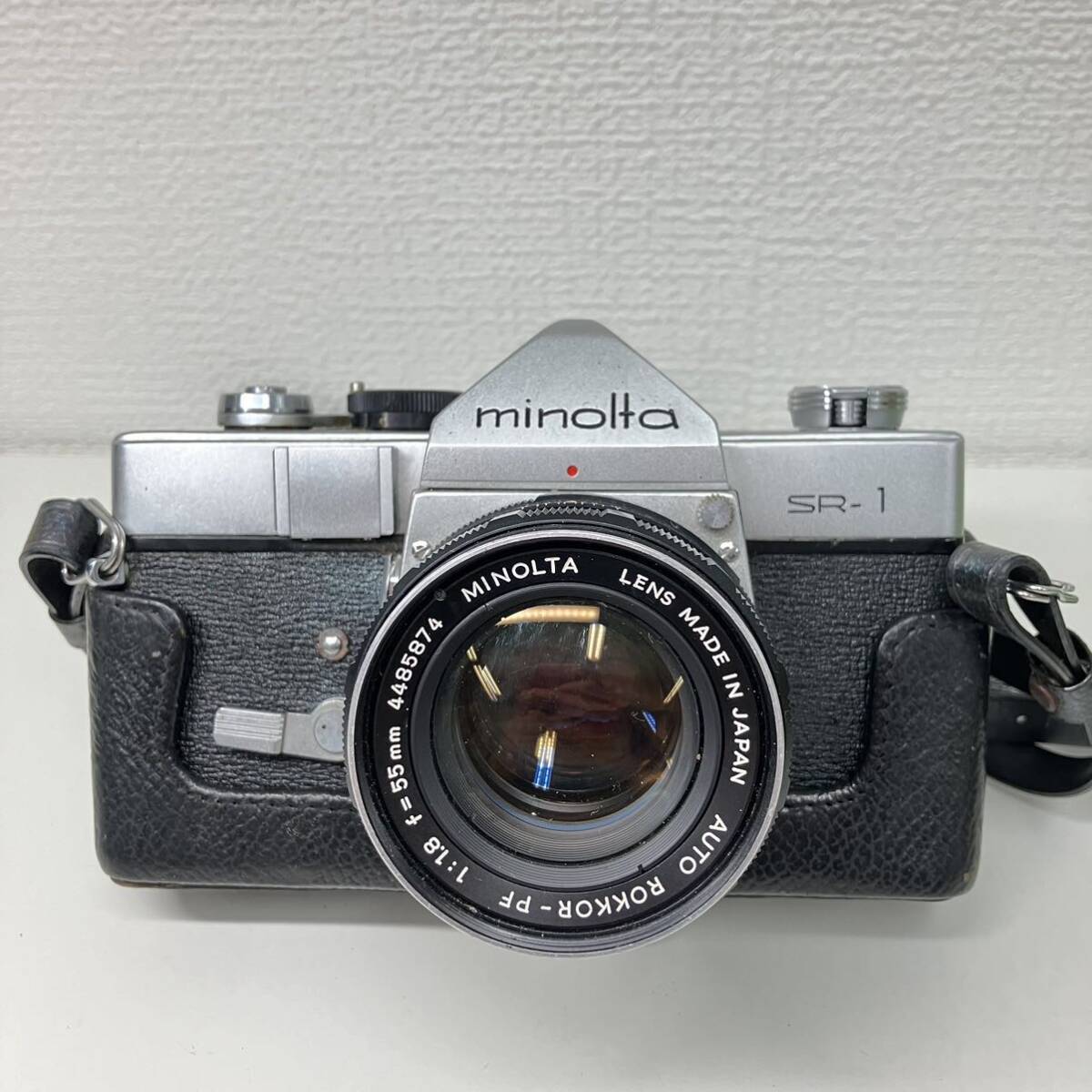 1円〜 4F MINOLTA Canon PENTAX 一眼レフ フィルムカメラ ストロボ まとめて 動作未確認 EOS650 ポラロイド2000 SR-1 レンズ80-200mm の画像8