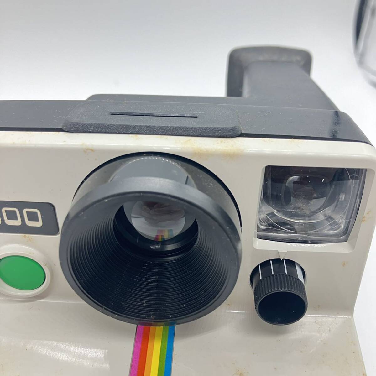 1円〜 4T POLAROID LAND CAMERA ポラロイドカメラ 1000 ハードケース FLASH BAR付き 現像機能付き フィルムカメラ 昭和レトロ 動作未確認_画像5