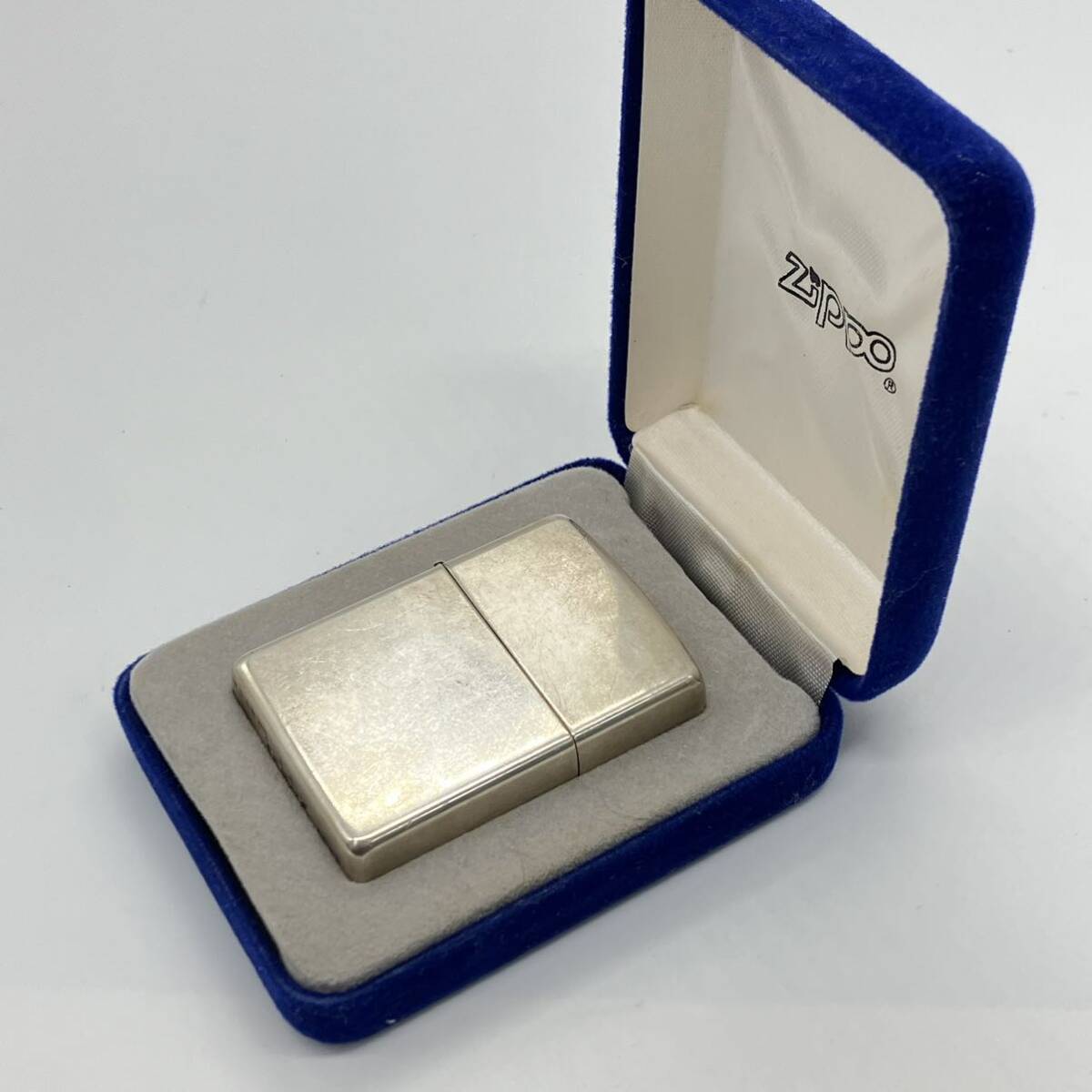 1円〜 4T ZIPPO STERLING 1999 MADE IN USA ジッポー ジッポ スターリングシルバー オイルライター 喫煙具 Zippo SILVER 発火未確認_画像2