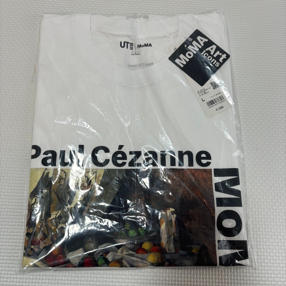 新品　ユニクロ　MOMA  セザンヌ　Tシャツ　L