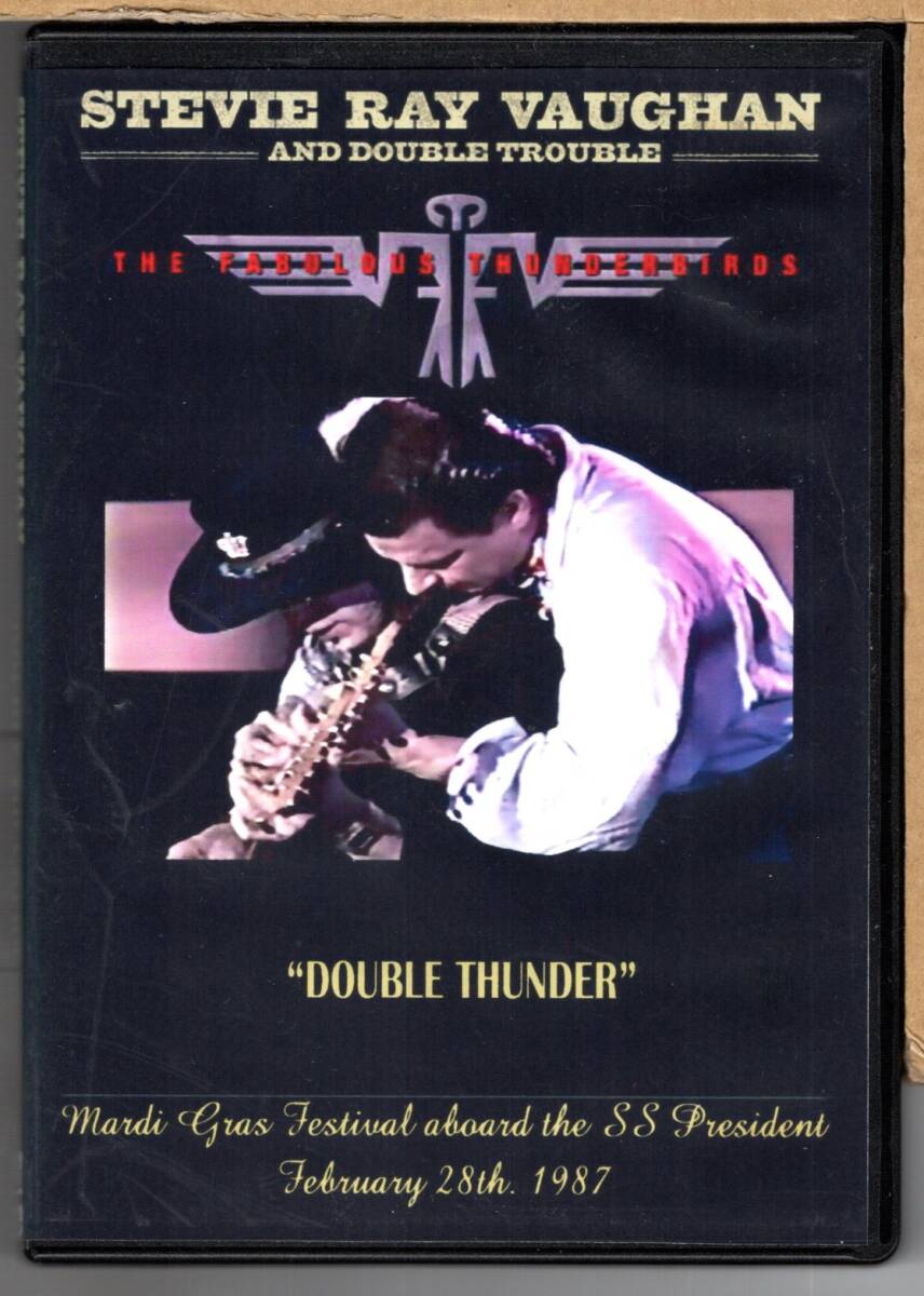 【中古DVD】STEVIE RAY VAUGHAN AND DOUBLE TROUBLE / DOUBLE THUNDER_画像1