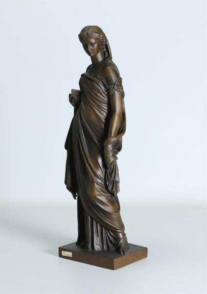 [ genuine work ][WISH]uje-n* I ze Ran Eugene Antoine Aizelin * valuable 19 century! bronze image large work height 49cm beautiful person . image name goods #24046033