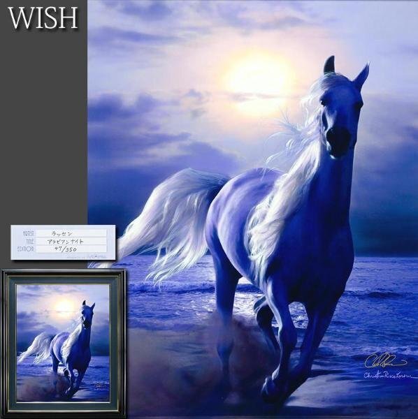 Yahoo!オークション - 【真作】【WISH】クリスチャン・ラッセン