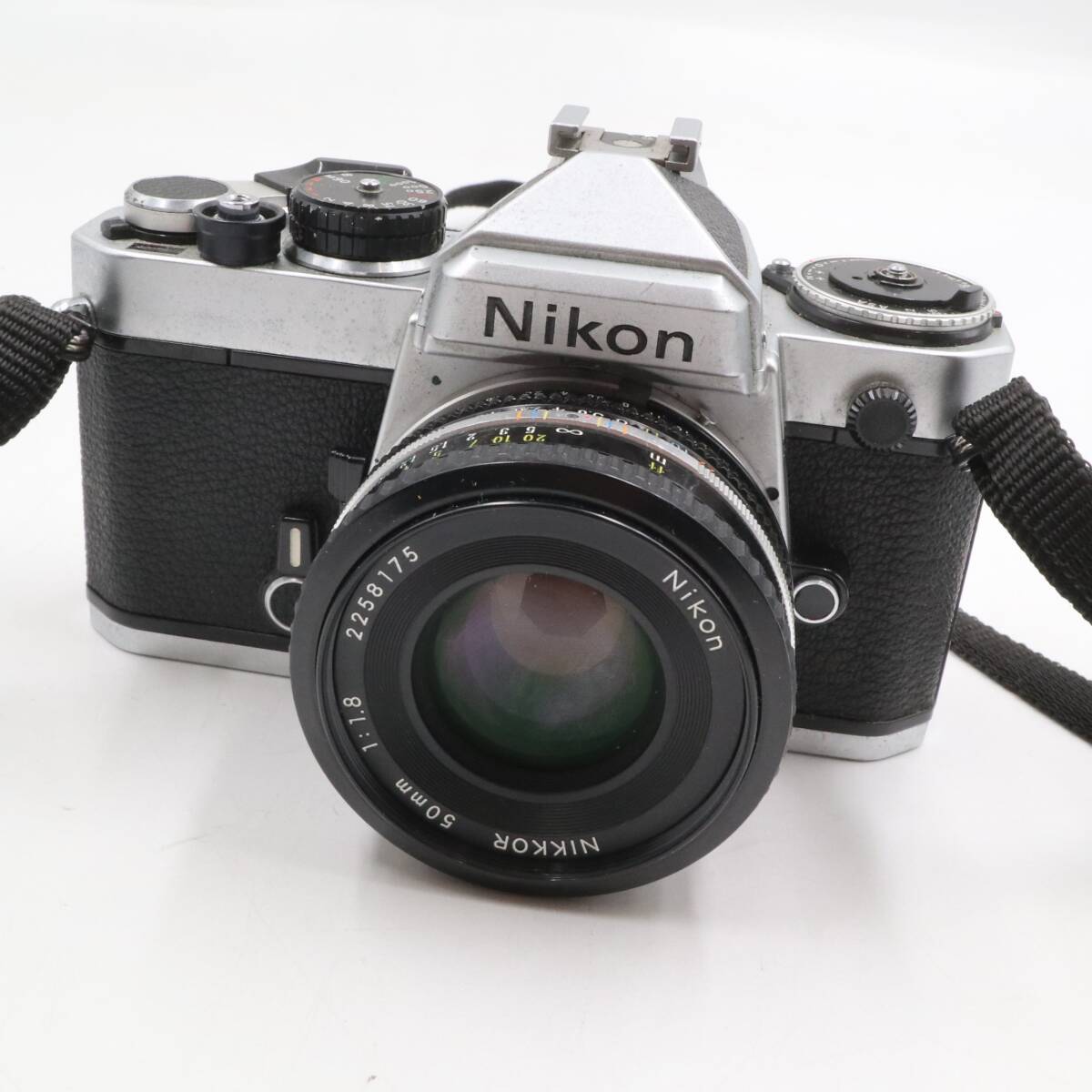 ★Nikon ニコン FE フィルム一眼レフ NIKKOR 50mm 1:1.8 _画像6