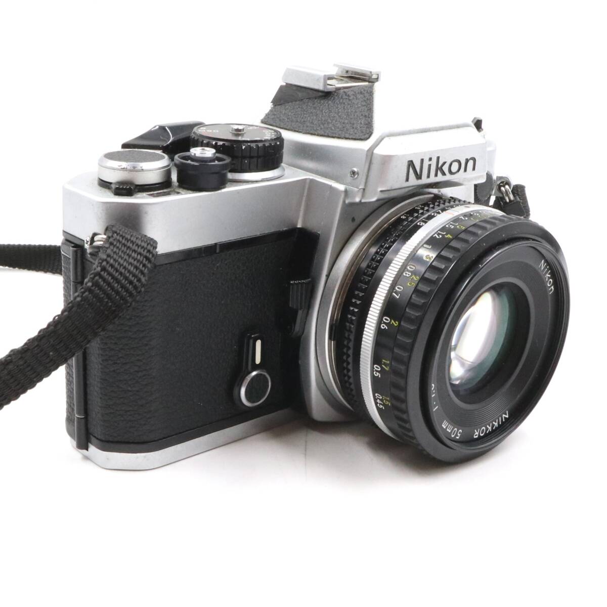 ★Nikon ニコン FE フィルム一眼レフ NIKKOR 50mm 1:1.8 _画像3