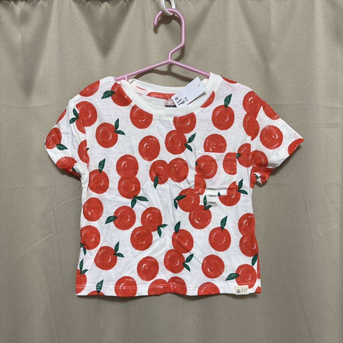 ★新品★baby GAP フルーツプリント　Tシャツ　3歳　100cm