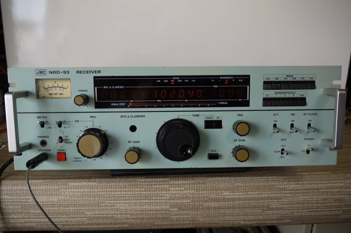 JRC 日本無線 パネルアッセンブリー BFO/CLARI欠品 NRD-93用の画像1