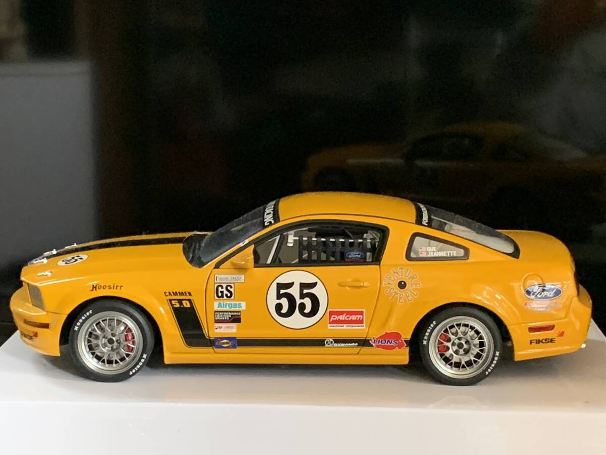 AUTOart Racing Division 1/18 Ford Mustang FR500C Ford Mustang FR500C Grandam cup Champion sip#55 USED прекрасный товар 