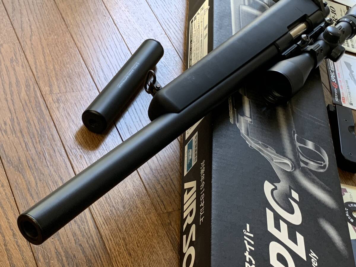 TOKYO MARUI VSR-10 G-SPEC ボルトアクションエアーライフル プロスナイパーVer スコープ付き 美品 消音・機動性重視・フィールド仕様 _画像6