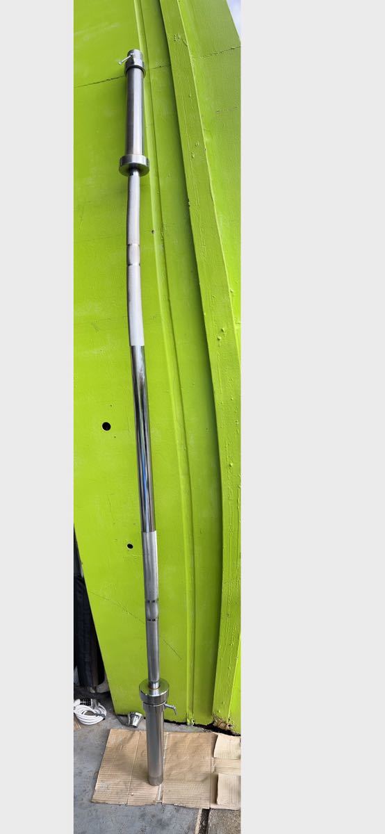 【新品】 irotec アイロテック ○EW7875 オリンピックバー △ 220cm バーベル、ダンベル
