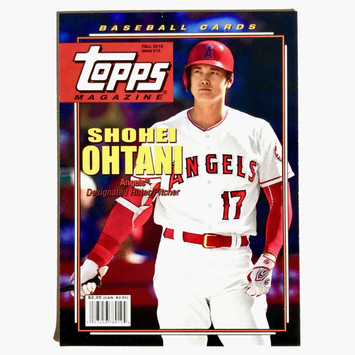 大谷翔平 2019 Topps Archive Magazine #TM-10 / エンゼルス ドジャース ジャージ MVP インサートカード shohei ohtaniの画像1