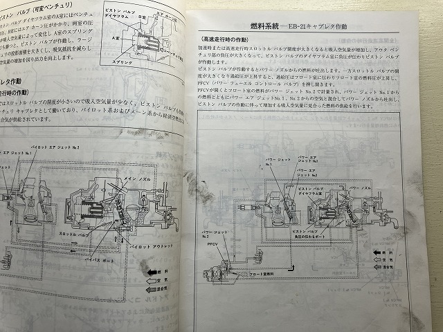 ■中古■【即決】EB型エンジン 解説と整備 Leeza サービスマニュアル 1986/11 ダイハツ_画像3