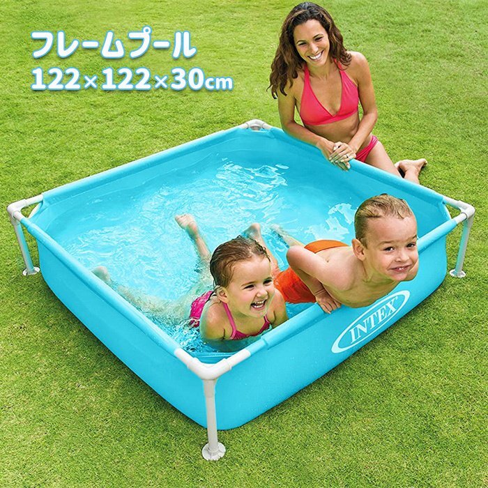  рама бассейн воздушный насос не необходимо сборка тип bok spool для бытового использования детский compact бассейн лето меры родители .122×122×30cm 516