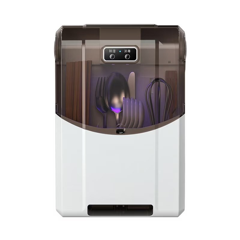 食器乾燥機 壁掛け式 キッチン用品 紫外線 収納 水切りラック 速乾 防カビ USB充電式 215_画像1