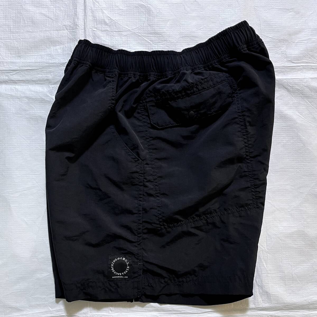 山と道 - 5-Pocket Short ショーツ ハーフパンツ / ブラック 黒 サイズ S ★美中古_画像3