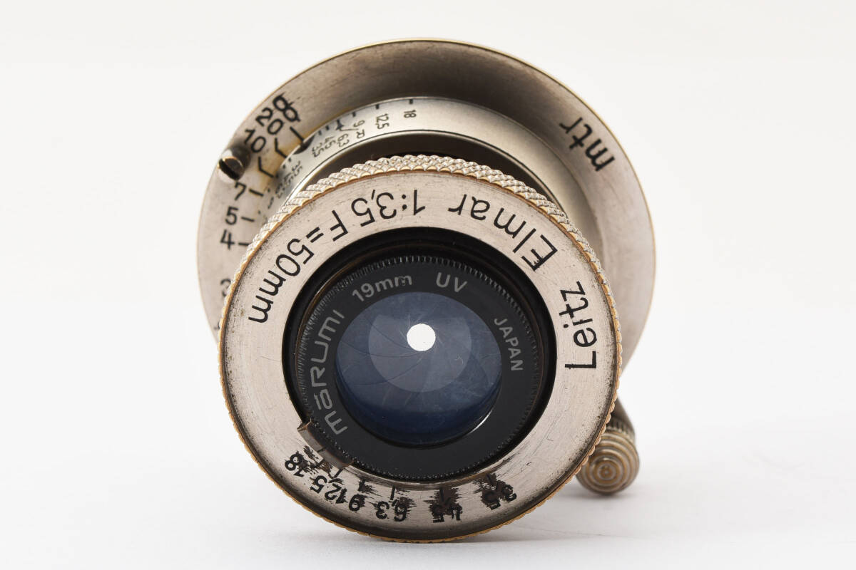 【動作良好品★】Leica Nickel Elmar 50mm 5cm F3.5 L Lマウント ライカ ニッケルエルマー #M10278_画像3