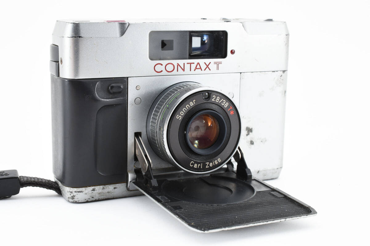 【化粧箱付き★】CONTAX T 初代 Sonnar 2.8/38 T* T14 コンパクト フィルムカメラ #M10542_画像4