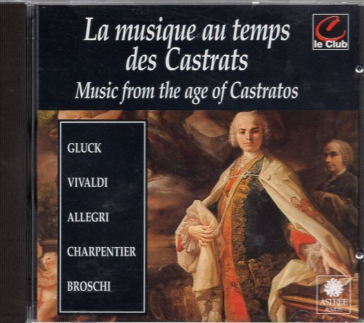  La Musique au temps des Castrats Music from the age of Castratos_画像1