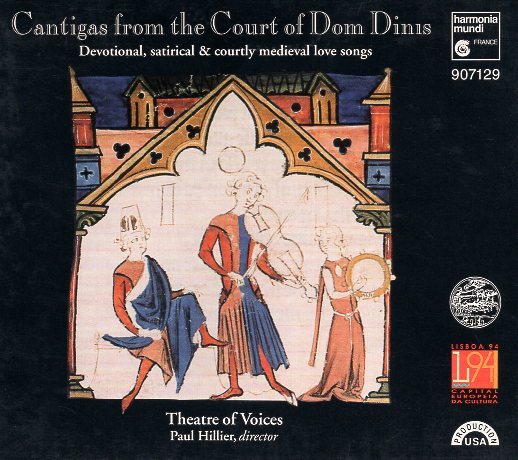 Cantigas From Court Of Dom Dinis: Hillier / Theatre Of Voices_画像1