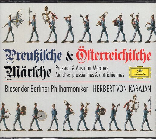 カラヤン / ドイツ行進曲-Prussian & Austrian Marches　（２CD)_画像1