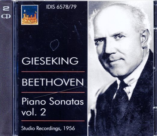 ベートーヴェン：ピアノ・ソナタ集　Vol.2 /GIESEKING (2CD)_画像1