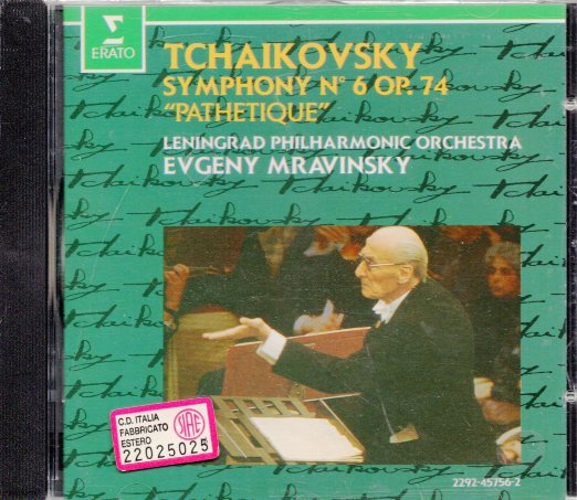 チャイコフスキー：交響曲第6番／ムラヴィンスキー_画像1
