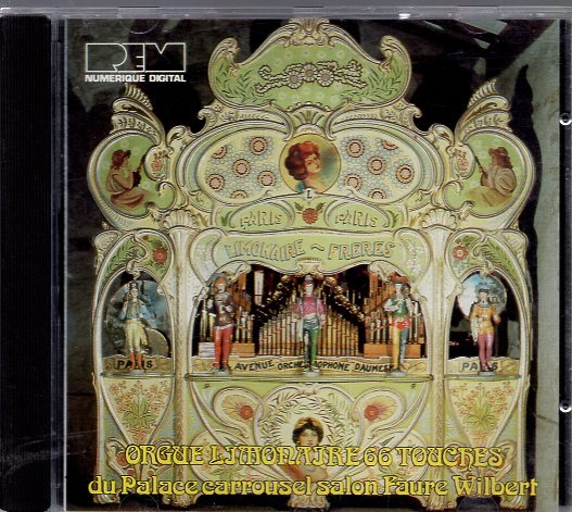 ORGUE LIMONAIRE 66 TOUCHES du Palace Carrousel Salon Faure Wilbertの画像1