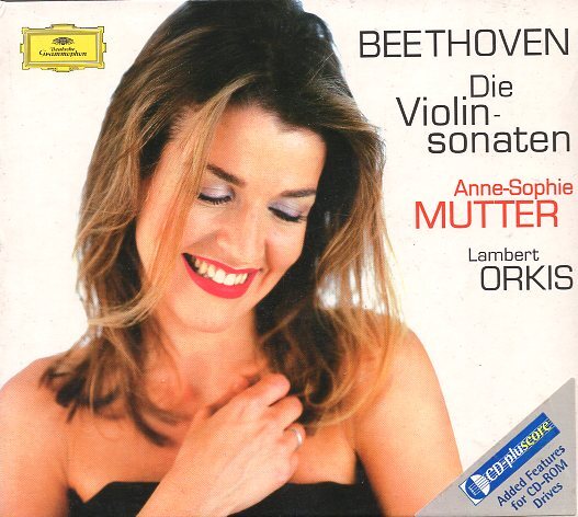 ベートーヴェン：ヴァイオリン・ソナタ全集/ムター、オーキス（４CD)の画像1
