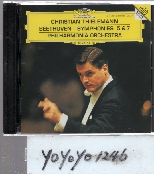 yo553 ベートーヴェン：交響曲第5番&第7番/ティーレマンの画像1
