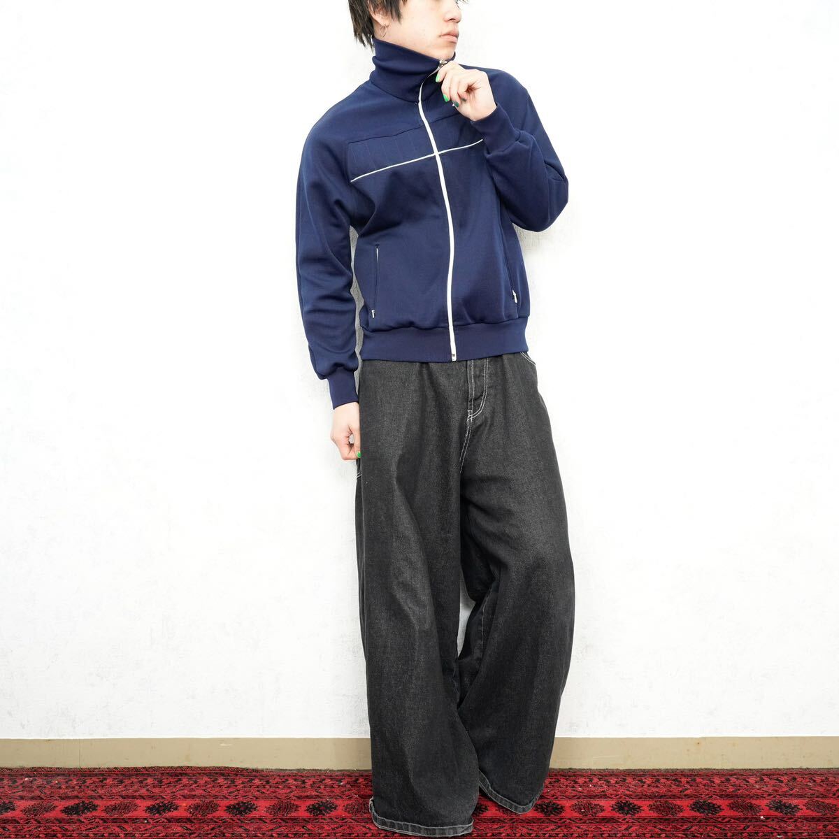 70's EU VINTAGE Luippold LOGO DESIGN TRACK JACKET/70年代 70's EU VINTAGE Luippold LOGO DESIGN TRACK JACKET/70年代