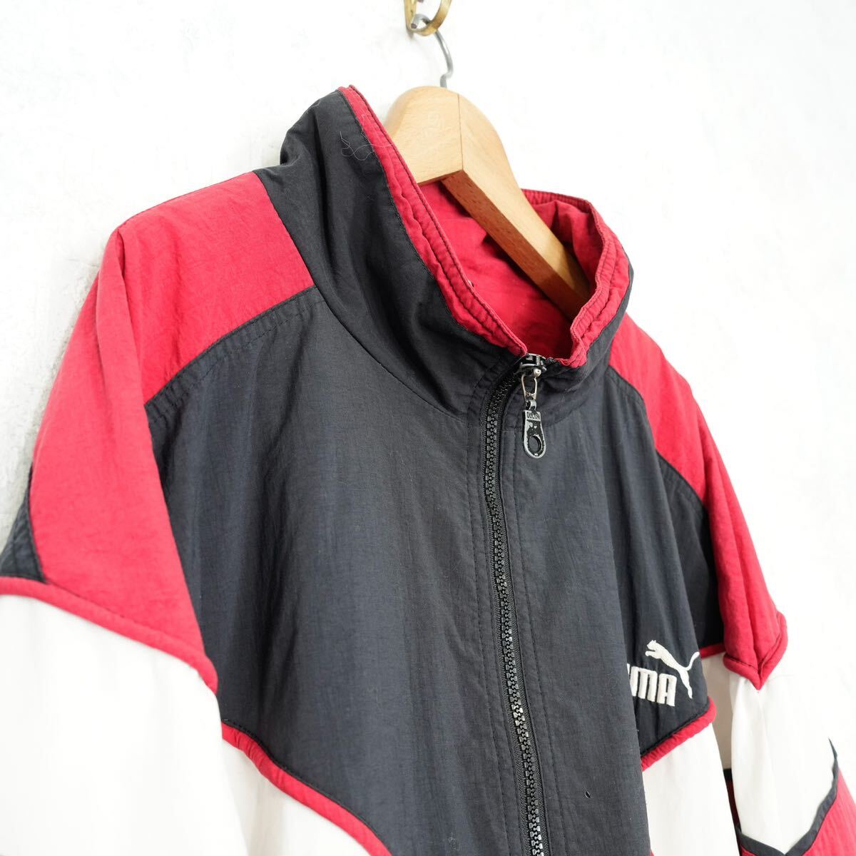 EU VINTAGE PUMA LOGO DESIGN TRACK JACKET/ヨーロッパ古着プーマロゴデザイントラックジャケット