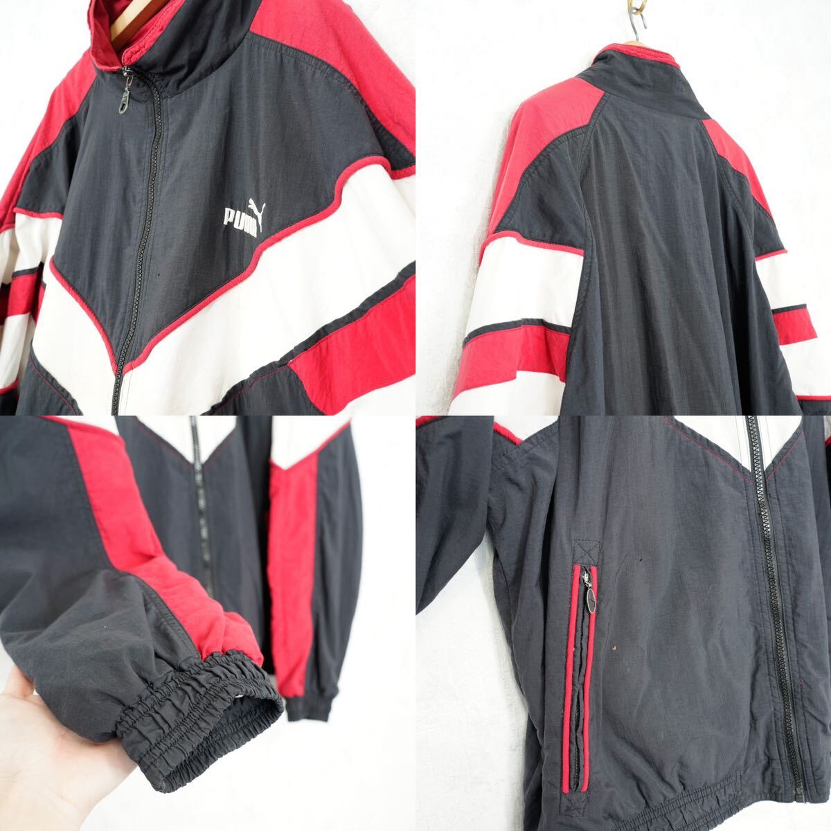 EU VINTAGE PUMA LOGO DESIGN TRACK JACKET/ヨーロッパ古着プーマロゴデザイントラックジャケット